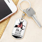 Keychain Gift For NY Marathon Runner Women