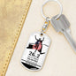 Keychain Gift For NY Marathon Runner Men