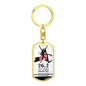Keychain Gift For NY Marathon Runner Women