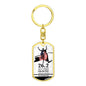 Keychain Gift For NY Marathon Runner Men