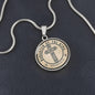 Daughter of the King | Bible verse necklace | Romans 8:15 | Baptism gift | Christian jewelry for women | Confirmation gift | Religious jewelry for girl