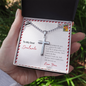 Long Distance Relationship Cute Gift | Message Card Jewelry | Valentines Gift | Romantic Meaningful Gift | For Boyfriend | For Him | For Partner