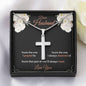 You're The One Luxury Cross Necklace For Husband, Gift For Him