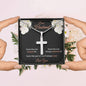 You're The One Luxury Cross Necklace For Husband, Gift For Him
