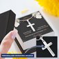 You're The One Luxury Cross Necklace For Husband, Gift For Him