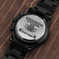 Luxury Watch Gift For Fishing Lover Grandpa, Engraved Watch, High End Gift