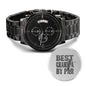 Luxury Watch Gift For Golf Lover Grandpa, Engraved Watch, High End Gift