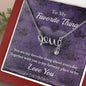 Necklace Jewelry For Her, Romantic Gift For Her, Meaningful Gift For Her, Sentimental Message