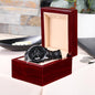Luxury Watch Gift For Fishing Lover Grandpa, Engraved Watch, High End Gift