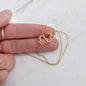 To My Favorite Thing, 10k Solid Gold, Romantic Jewelry Pendant Necklace,Meaningful Jewelry For Wife