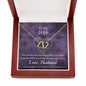 To My Favorite Thing, 10k Solid Gold, Romantic Jewelry Pendant Necklace,Meaningful Jewelry For Wife