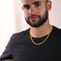 To My Dear Boyfriend | Cuban Link Chain | For Boyfriend Or Husband | Valentines Gift | Romantic Meaningful Message Card