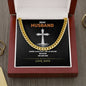 We Are One, Romantic Bible Verse Necklace For Husband, Christian Jewelry For Him