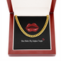 Naughty Jewelry Gift For Him | For Boyfriend | For Husband | Unisex Chain Necklace With Luxury Box | Masculine Women's Jewelry