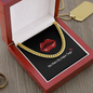 Naughty Jewelry Gift For Him | For Boyfriend | For Husband | Unisex Chain Necklace With Luxury Box | Masculine Women's Jewelry