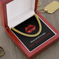 Naughty Valentines Day Gift | Cuban Link Chain | For Boyfriend For Husband | Sexy Naughty Anniversary Card For Him | Funny Valentines Day Card | Best Decision Ever