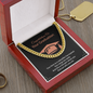 Graduation Message Card Jewelry Gift, Cuban Chain, Graduation Gift For Him