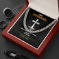 We Are One, Romantic Bible Verse Necklace For Husband, Christian Jewelry For Him