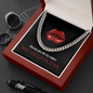 Naughty Valentines Day Gift | Cuban Link Chain | For Boyfriend For Husband | Sexy Naughty Anniversary Card For Him | Funny Valentines Day Card | Best Decision Ever