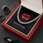 I Love You Card Jewelry | Sexy Naughty Valentine's | Anniversary Card | For Her or Him | Funny Anniversary Message | Cuban Chain