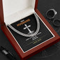 We Are One, Romantic Bible Verse Necklace For Husband, Christian Jewelry For Him