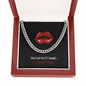 I Love You Card Jewelry | Sexy Naughty Valentine's | Anniversary Card | For Her or Him | Funny Anniversary Message | Cuban Chain