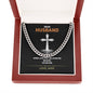 We Are One, Romantic Bible Verse Necklace For Husband, Christian Jewelry For Him