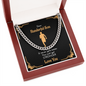 Gift For Runner Son | Marathon Runner Gift | Meaningful Gift With Motivational Message | Cuban Chain