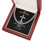 We Are One, Romantic Bible Verse Necklace For Husband, Christian Jewelry For Him
