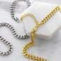 Long Distance Gift For Him | Romantic Message Card Poem| For Boyfriend | For Husband | Valentines Day Gift | Unconditional Love Cuban Link Chain