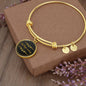 Personalized Adjustable Runner Bangle, Just Keep Running Bangle, For Runner Gift