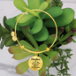 Daughter Of The King | Bracelet Bangle | Baptism Gift | Gift For Her