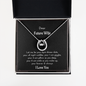 To My Future Wife Necklace | "2 AM Giggles"| Soulmate Jewelry | Anniversary Gift For Wife or Girlfriend | Message Card Jewelry Locket