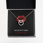 I Love You Card Jewelry | Sexy Naughty Valentine's | Anniversary Card | For Her Or Wife | Funny Anniversary Message | Lucky Pendant