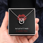 I Love You Card Jewelry | Sexy Naughty Valentine's | Anniversary Card | For Her Or Wife | Funny Anniversary Message | Lucky Pendant