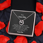 To My Future Wife Necklace | "2 AM Giggles"| Soulmate Jewelry | Anniversary Gift For Wife or Girlfriend | Message Card Jewelry Locket