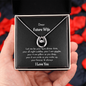 To My Future Wife Necklace | "2 AM Giggles"| Soulmate Jewelry | Anniversary Gift For Wife or Girlfriend | Message Card Jewelry Locket