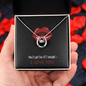I Love You Card Jewelry | Sexy Naughty Valentine's | Anniversary Card | For Her Or Wife | Funny Anniversary Message | Lucky Pendant