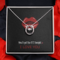 I Love You Card Jewelry | Sexy Naughty Valentine's | Anniversary Card | For Her Or Wife | Funny Anniversary Message | Lucky Pendant