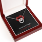 I Love You Card Jewelry | Sexy Naughty Valentine's | Anniversary Card | For Her Or Wife | Funny Anniversary Message | Lucky Pendant