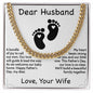 Cuban Link Necklace for New Dads | The Perfect Father's Day Gift from Wife
