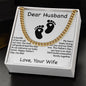 Cuban Link Necklace for New Dads | The Perfect Father's Day Gift from Wife