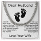 Cuban Link Necklace for New Dads | The Perfect Father's Day Gift from Wife