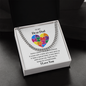 Autism Dad Gift | Cuban Link Chain | Father's Day Gift | Tiny Puzzle Piece Necklace | Autism Awareness | Appreciation Present