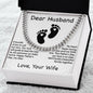 Cuban Link Necklace for New Dads | The Perfect Father's Day Gift from Wife