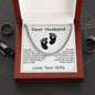 Cuban Link Necklace for New Dads | The Perfect Father's Day Gift from Wife