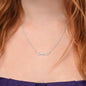 Name Necklace For Sister | Christmas Present | Birthday Gift | From Sibling | Going Away | College Gift