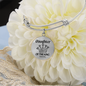 Daughter Of The King | Bracelet Bangle | Baptism Gift | Gift For Her