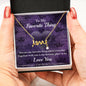Romantic Jewelry Gift For Loved One, My Favorite Thing Message Card, Gift For Partner
