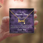Romantic Jewelry Gift For Loved One, My Favorite Thing Message Card, Gift For Partner